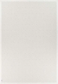 Narma Kalana Kaksipuolinen Puuvillamatto Valkoinen 200x300 Cm 10 Narma Kalana Kaksipuolinen Puuvillamatto Valkoinen 200x300 Cm -Emibig Store s sw2 kalana white side1 3