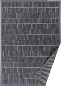 Narma Kursi Kaksipuolinen Puuvillamatto Harmaa 160x230 Cm -Emibig Store s sw2 kursi grey side1 turn 4