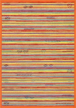 Narma Liiva Kaksipuolinen Puuvillamatto Monivärinen 200x300 Cm