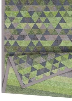 Narma Luke Kaksipuolinen Puuvillamatto Vihreä 200x300 Cm -Emibig Store s sw2 luke green detail turn 5