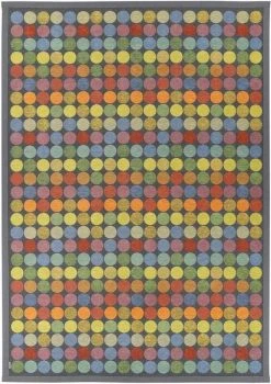 Narma Pallika Kaksipuolinen Puuvillamatto Värikäs 200x300 Cm -Emibig Store s sw2 pallika bright side1 1