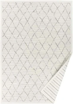 Narma Vao Kaksipuolinen Puuvillamatto Valkoinen 200x300 Cm -Emibig Store s sw2 vao white side1 turn 3