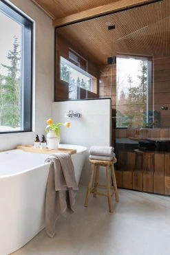 Veke Saana Kylpypyyhe 90x160 Cm Maitokahvi -Emibig Store saana pyyhe maitokahvi 2