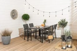 Maku Lankakori Taupe S 10 Maku Lankakori Taupe S -Emibig Store saarni aintwood ruokailuryhma 4 hengen musta 5