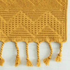 Veke Salama Kylpypyyhe 70x140 Cm Okra -Emibig Store salama pyyhkeet lahikuva okra