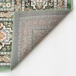 Veke Samsara Matto 195x300 Cm Vihreä -Emibig Store samsara matto vihrea web 4