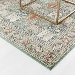 Veke Samsara Matto 195x300 Cm Vihreä -Emibig Store samsara matto vihrea web 8