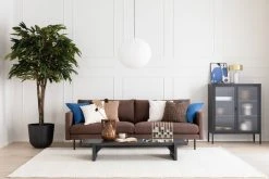 House Doctor Mississipi Vaasi Ruskea -Emibig Store scandic copenhagen 35 ist kangasverhoiltu tummanruskea web 2