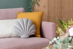 Veke Simpukka Koristetyyny 27x33 Cm Greige