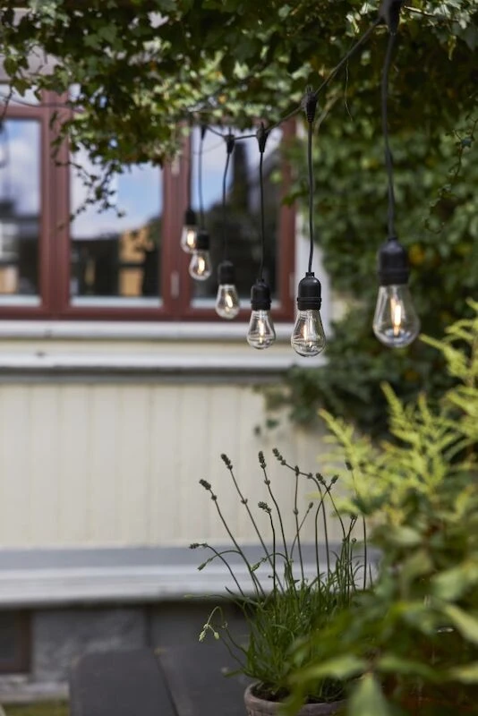 Noortrade String Light Ulkovalosarja 10-ledillä Musta 3 Noortrade String Light Ulkovalosarja 10-ledillä Musta - Image 2