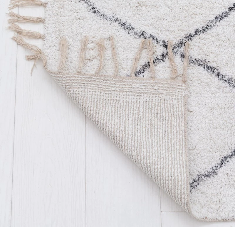 Svanefors Paimentolais Puuvillamatto 200x300cm Valkoinen 7 Svanefors Paimentolais Puuvillamatto 200x300cm Valkoinen - Image 5