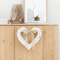 Bloomingville Lasimaljakko Ruskea -Emibig Store sydan pajukranssi 30cm web 3 2