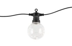 Ei Brändiä Tarmo Ball Aurinkokennovaloketju Musta/kirkas -Emibig Store tarmo solar valoketju ball 10kpl 1