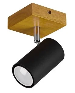 Trio Marley Spotti 1-os. GU10 Mattamusta/puu 10 Trio Marley Spotti 1-os. GU10 Mattamusta/puu -Emibig Store trio marley spotti1os musta1