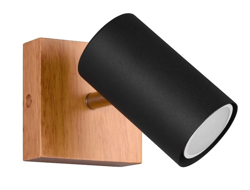 Trio Marley Spotti 1-os. GU10 Mattamusta/puu 6 Trio Marley Spotti 1-os. GU10 Mattamusta/puu - Image 4