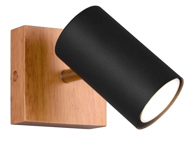 Trio Marley Spotti 1-os. GU10 Mattamusta/puu 7 Trio Marley Spotti 1-os. GU10 Mattamusta/puu - Image 5