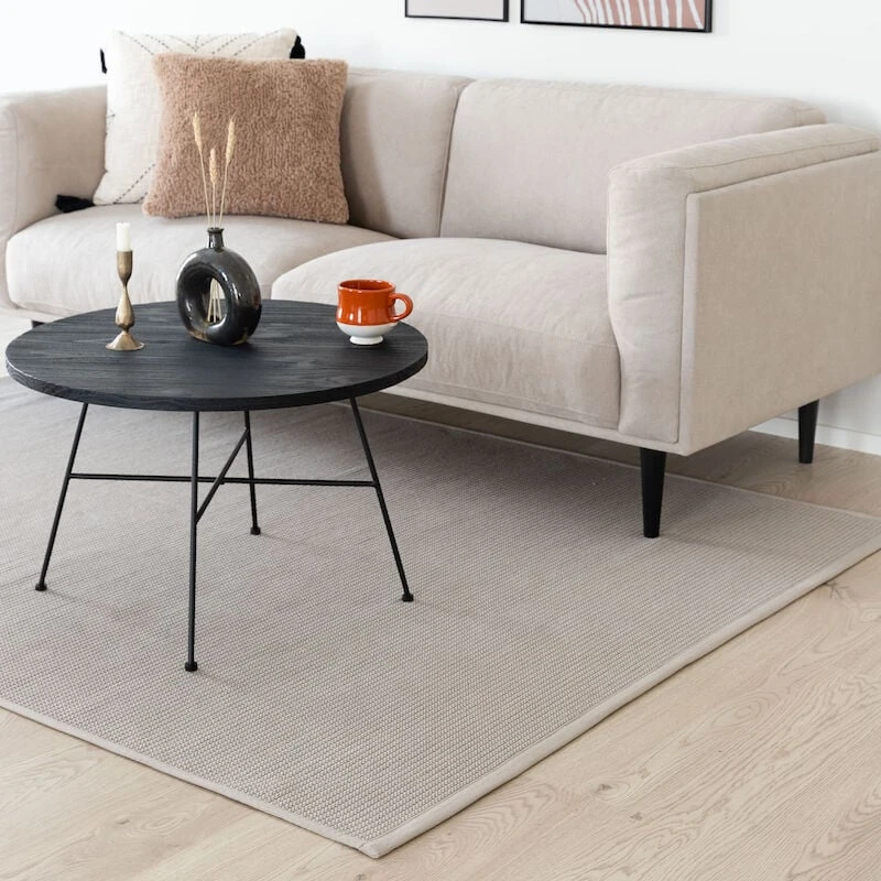 Mattokutomo Malla, Mattokymppi Tuulia Puuvilla/paperinarumatto 160x230 Cm Pellava/valkoinen 8 Mattokutomo Malla, Mattokymppi Tuulia Puuvilla/paperinarumatto 160x230 Cm Pellava/valkoinen - Image 6