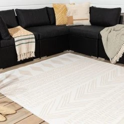 Mattokymppi Tyrni Matto Sisä-ja Ulkokäyttöön 160x230 Cm Pellava