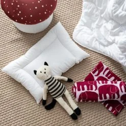 Veke Pompula Puuvillamatto 160x230 Cm Tumma Oranssi -Emibig Store univisio luomu lasten tyyny ja peitto web 4