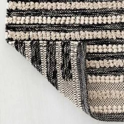 Veke Viiru Puuvillamatto 200x300 Cm Luonnonväri/musta -Emibig Store viiru puuvillamatto web 5