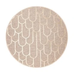 VM-Carpet VM Carpet Paanu Matto 240 Cm Pyöreä 7 Kulta 7 VM-Carpet VM Carpet Paanu Matto 240 Cm Pyöreä 7 Kulta -Emibig Store vm carpet paanu beige