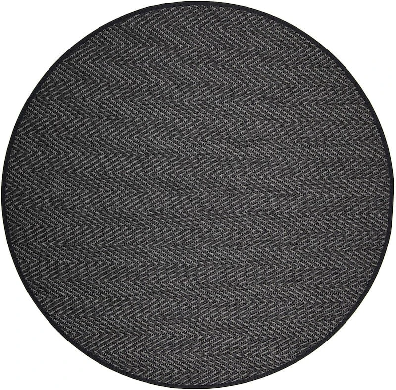 VM-Carpet VM Carpet Elsa Matto Pyöreä 240 Cm Musta 5 VM-Carpet VM Carpet Elsa Matto Pyöreä 240 Cm Musta - Image 3