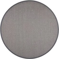 VM-Carpet VM Carpet Panama Sisalmatto Pyöreä 240 Cm Harmaa -Emibig Store vmcarpet panamamatto pyorea harmaa2